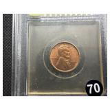 Better Date 1935-D Lincoln Cent USCG MS67 RD - Greysheet Wholesale Value for an MS66 RB is $55