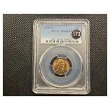 1939-S Lincoln Cent PCGS MS66 RD -  PCGS Price Guide Value for an MS66 RD is $42