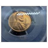 1939-S Lincoln Cent PCGS MS66 RD -  PCGS Price Guide Value for an MS66 RD is $42