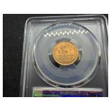 1939-S Lincoln Cent PCGS MS66 RD -  PCGS Price Guide Value for an MS66 RD is $42