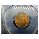 1940-S Lincoln Cent PCGS MS66 RD -  PCGS Price Guide Value for an MS66 RD is $38