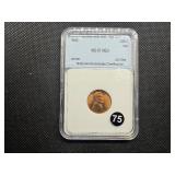 1942 Lincoln Cent NNC MS67 RD - Greysheet Wholesale Value for an MS67 RD is $110