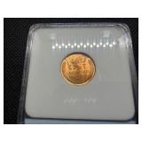 1942 Lincoln Cent NNC MS67 RD - Greysheet Wholesale Value for an MS67 RD is $110