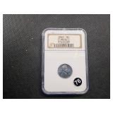 1943 Steel Lincoln Cent NGC MS66 - NGC Price Guide Value for an MS66 is $60