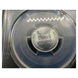 1943-D Steel Lincoln Cent PCGS MS66 - PCGS Price Guide Value for an MS66 is $42