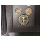 1989 U.S.Congressional Silver Prestige Mint Set in Original U.S. Mint Package with COA - Greysheet Wholesale Value is $90.56