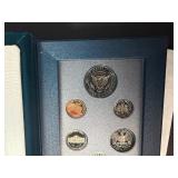 1990 Eisenhower Silver Prestige Mint Set in Original U.S. Mint Package with COA - Greysheet Wholesale Value is $92.56