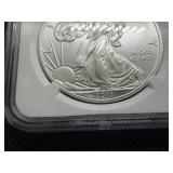2011-S  Early Releases 1 Oz. Silver American Eagle NGC MS69  - NGC Price Guide $99