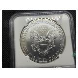 2011-S  Early Releases 1 Oz. Silver American Eagle NGC MS69  - NGC Price Guide $99