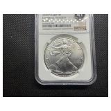 2020-P  Emergency Production 1 Oz. Silver American Eagle NGC MS69  - NGC Price Guide $135