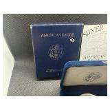 1995-P Proof 1 Oz. Silver American Eagle in Original Mint Package With COA