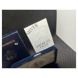1995-P Proof 1 Oz. Silver American Eagle in Original Mint Package With COA