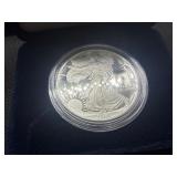 1995-P Proof 1 Oz. Silver American Eagle in Original Mint Package With COA