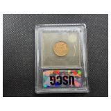 1918 -S Lincoln Cent USCG MS63 RD - Greysheet Wholesale Value for an MS65 RB is $200