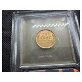 1918 -S Lincoln Cent USCG MS63 RD - Greysheet Wholesale Value for an MS65 RB is $200