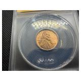 1919 Lincoln Cent ANACS MS64 RD - Greysheet Wholesale Value for an MS64 RD is $110