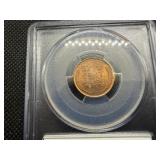 1920 Lincoln Cent PCGS MS64 RB -  PCGS Price Guide Value for an MS64 RB is $85