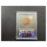 1920-D Lincoln Cent USCG MS64+ RD - Greysheet Wholesale Value for an MS64 RB is $210