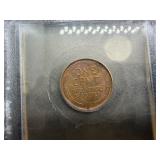 1921-P Lincoln Cent USCG MS65 RB - Greysheet Wholesale Value for an MS65 BN is $140
