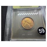 Better Date 1924-S Lincoln Cent USCG MS63+ RD - Greysheet Wholesale Value for an MS63 RB is $450!!