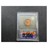 Better Date 1924-S Lincoln Cent USCG MS63+ RD - Greysheet Wholesale Value for an MS63 RB is $450!!
