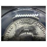 1952-S Franklin Silver Half Dollar  PCGS MS65 - PCGS Price Guide Value for an MS65 is $125