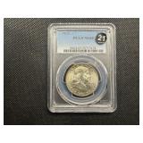 1953 Franklin Silver Half Dollar  PCGS MS65 - PCGS Price Guide Value for an MS65 is $125