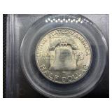 1953-S Franklin Silver Half Dollar  PCGS MS66 - PCGS Price Guide Value for an MS66 is $200