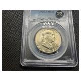 1954-S Franklin Silver Half Dollar  PCGS MS65 - PCGS Price Guide Value for an MS65 is $50
