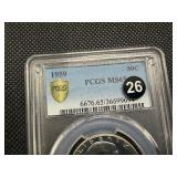 1959 Franklin Silver Half Dollar  PCGS MS65 - PCGS Price Guide Value for an MS65 is $60