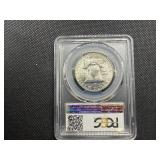 1959 Franklin Silver Half Dollar  PCGS MS65 - PCGS Price Guide Value for an MS65 is $60