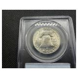 1960 Franklin Silver Half Dollar  PCGS MS65 - PCGS Price Guide Value for an MS65 is $60