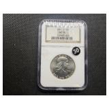 1961-D Franklin Silver Half Dollar  NGC MS65 -  NGC Price Guide Value for an MS65 is $135