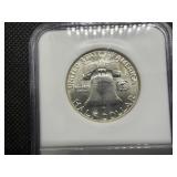 1961-D Franklin Silver Half Dollar  NGC MS65 -  NGC Price Guide Value for an MS65 is $135