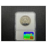1960 Proof Franklin Silver Half Dollar  NGC PF68 - NGC Price Guide Value for a PF68 is $125