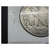 KEY DATE 1938 Walking Liberty Silver Half Dollar marked XF When Purchased - Greysheet Wholesale Value for an XF is $120