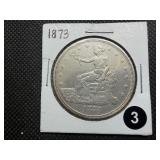Rare 1873 Trade Dollar - Greysheet Wholesale Value for an XF40 is $428