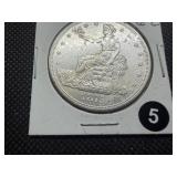 Rare 1875-S Trade Dollar Marked MS62 When Purchased - Greysheet Wholesale Value for an MS62 is $1200