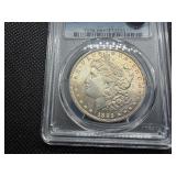 Beautiful Gem+ 1885 Silver Morgan Dollar - PCGS MS66+ - PCGS Price Guide Value for an MS66+ is $700