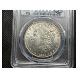 1885-O Silver Morgan Dollar - PCGS MS65 - PCGS Price Guide Value for an MS65 is $185