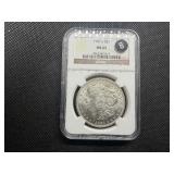 1921-S Silver Morgan Dollar - NGC MS65 - NGC Price Guide Value for an MS65 is $875