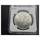 1921-S Silver Morgan Dollar - NGC MS65 - NGC Price Guide Value for an MS65 is $875