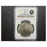 1922 Silver Peace Dollar - NGC MS64 - NGC Price Guide Value for an MS64 is $125