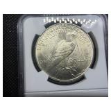 1922 Silver Peace Dollar - NGC MS64 - NGC Price Guide Value for an MS64 is $125