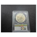 1922-D Silver Peace Dollar - PCGS MS64 - PCGS Price Guide Value for an MS64 is $235