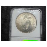Gem 1923 Silver Peace Dollar - NGC MS65 - NGC Price Guide Value for an MS65 is $175