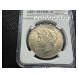 1926 Silver Peace Dollar - NGC MS62 - NGC Price Guide Value for an MS62 is $110
