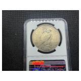 1926 Silver Peace Dollar - NGC MS62 - NGC Price Guide Value for an MS62 is $110