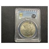 1926-S Silver Peace Dollar - PCGS MS63 - PCGS Price Guide Value for an MS63 is $225