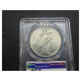 1926-S Silver Peace Dollar - PCGS MS63 - PCGS Price Guide Value for an MS63 is $225